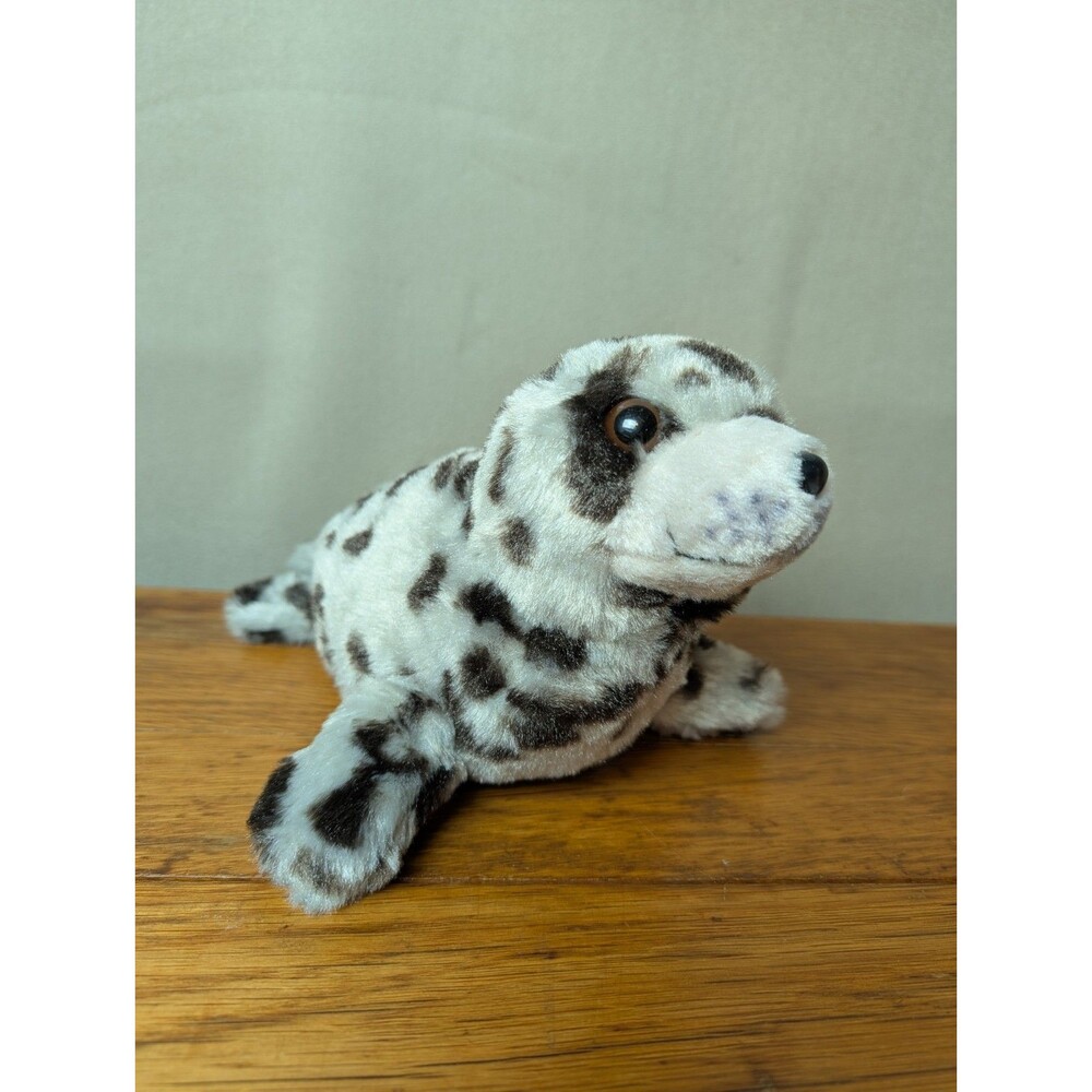 Plush Toy Stuffed Animal Leopard Seal Wild Republic 8"
